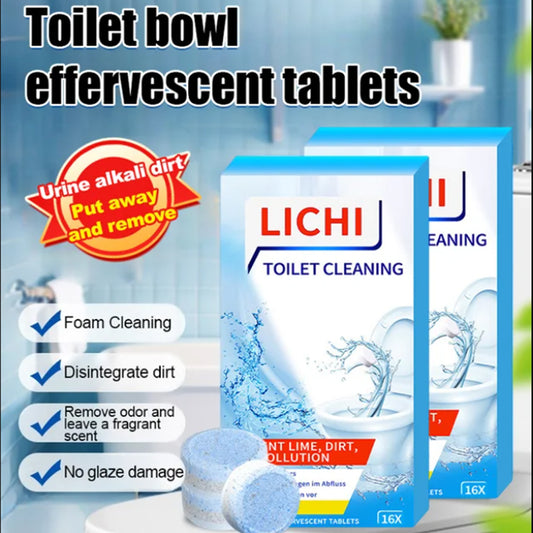 🏆[3-pak] Tabletki musujące do skutecznego czyszczenia toalet 3716873