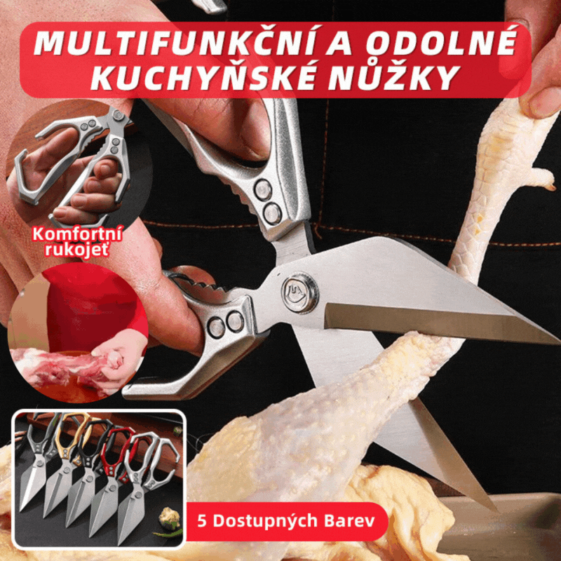 ✂🔥Višenamjenske izdržljive kuhinjske škare za kućnu upotrebu