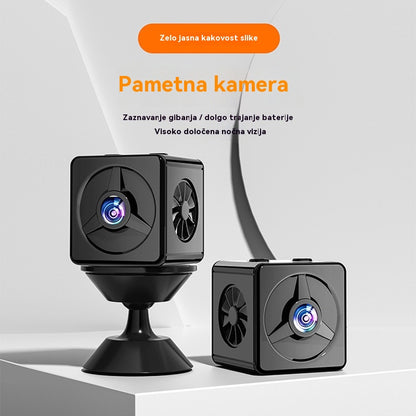 🏠📹🕵️Kupite enega, enega dobite brezplačno🔥Majhna kvadratna kamera, pametna kamera visoke ločljivosti, brezžični daljinski nadzor doma prek omrežja WiFi