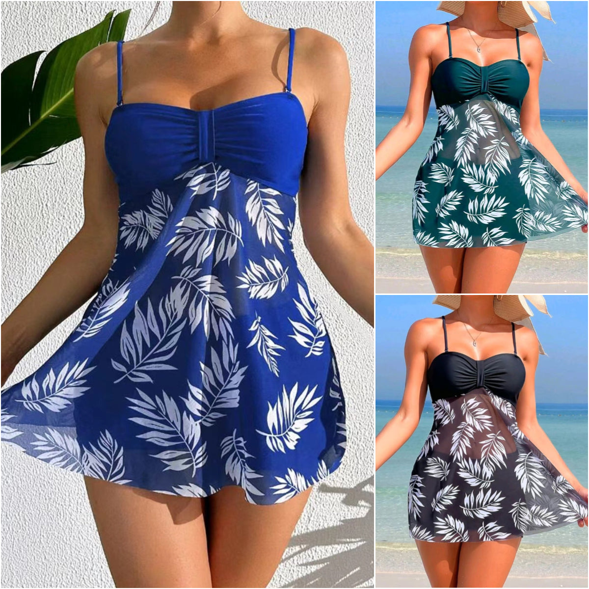 👙Nowy zestaw kostiumów kąpielowych z siateczkowym nadrukiem 2026