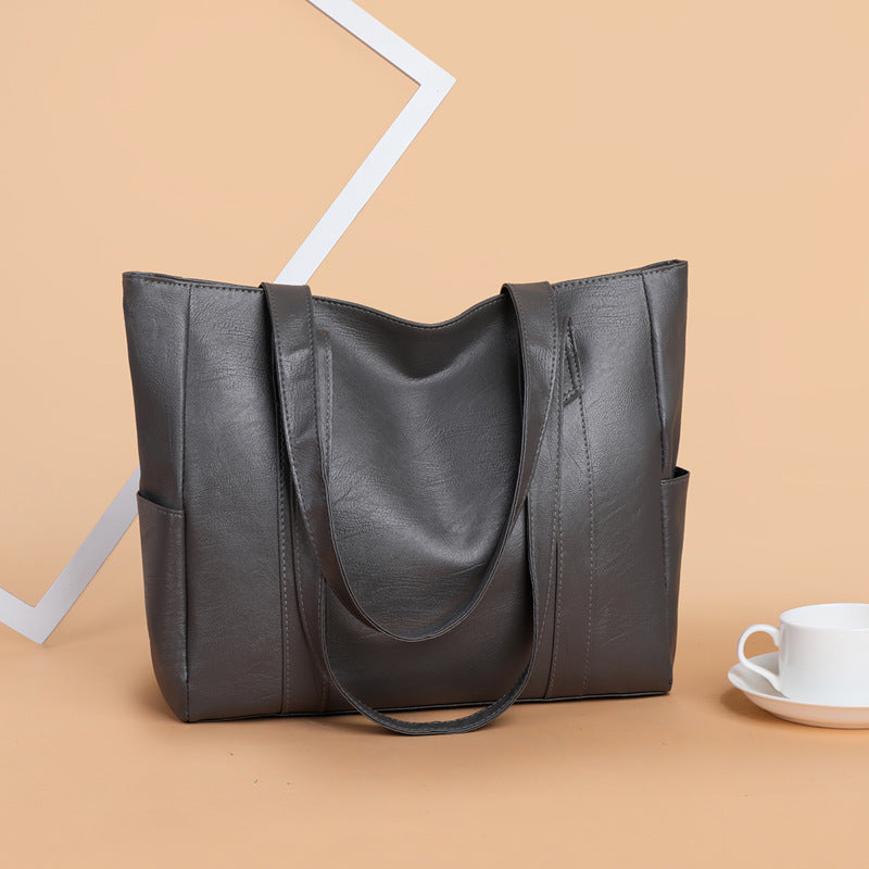 Limitovaná zľava 43 % 👜 Nová módna dámska kabelka z mäkkej kože cez rameno✨ Casual s veľkou kapacitou✨