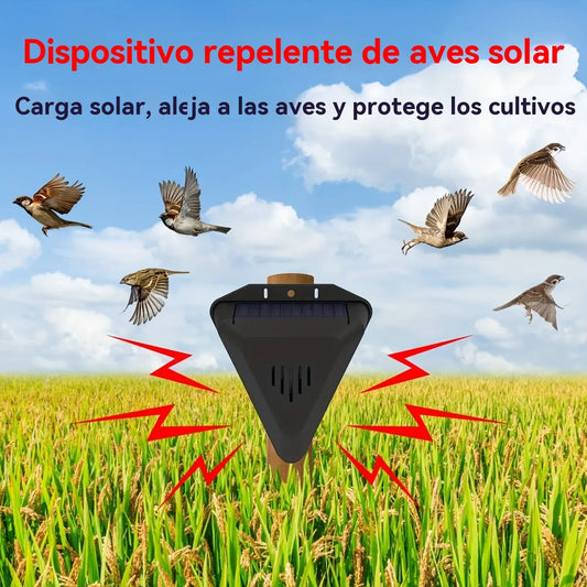 🔥📣Solarni alarm za ptice sa zvukom i svjetlom, idealan za voćnjake, ribnjake, rižina polja