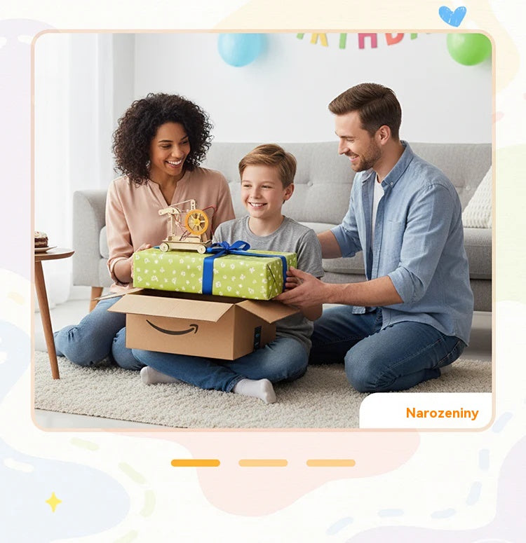 🧩 Kreativní technické hračky pro kutily – stavte a učte se s elektronickými součástkami, zábavné vzdělávání v oblasti STEM pro děti 🚀📦