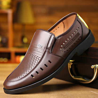 💖👟【rozmiary 38-44】🌹Nowe męskie buty skórzane 2025, wygodne, oddychające i stylowe