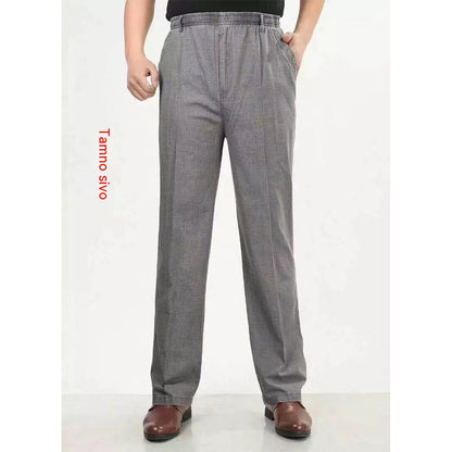✨👖【XL-6XL】👖2026 Nove muške poslovne traperice ravnog kroja - Visoki struk, duboki međunožje, prikladne za veće veličine