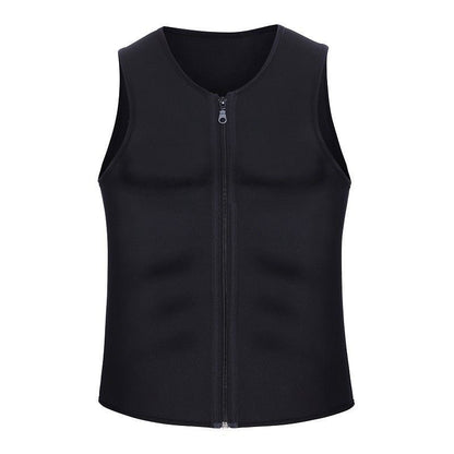 【S-4XL】💪Męska kamizelka modelująca do treningu, intensywne pocenie 🔥, szybkie spalanie tłuszczu ⚡