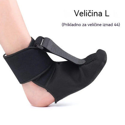 [Pakiranje od 2] Ortoze za spuštanje stopala i plantarni fasciitis – Podesiva potpora za gležanj, ispravlja inverziju/everziju, elastična traka i neklizajući potplat