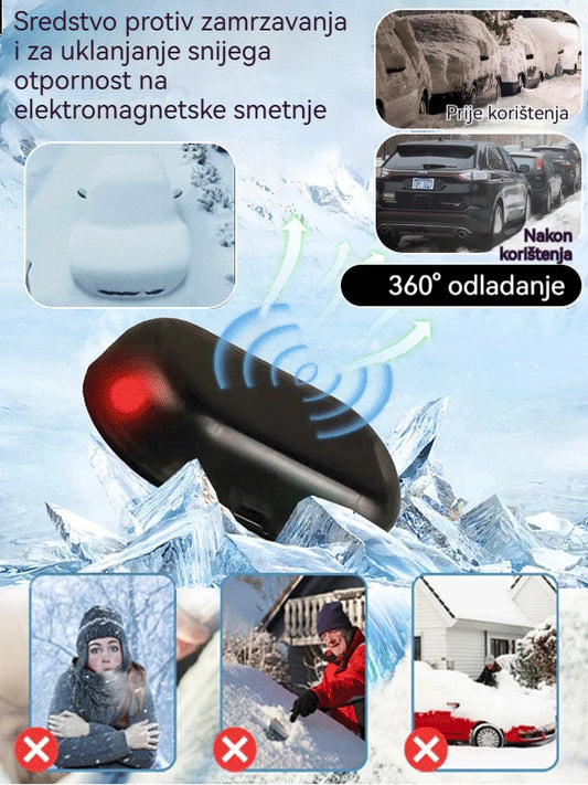 🔥【Sniženo 27 €】🔥Alat za uklanjanje snijega s automobila, specijalni alat za odmrzavanje i uklanjanje snijega s prozora
