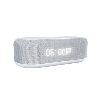 Bezprzewodowa stacja ładowania 25W 6 w 1 – zegar, budzik, głośnik Bluetooth i lampka nocna: Kompletny towarzysz na Twoją szafkę nocną!