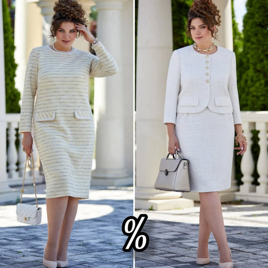 🏆👗Elegancka sukienka zestaw3860672
