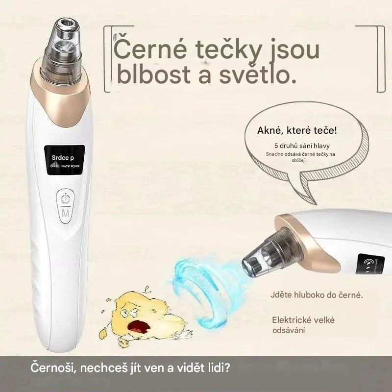 ⏳【Časově omezená nabídka: sleva 49 %】Elektrický čistič pórů s mikrobublinami, odstraňovač akné a černých teček