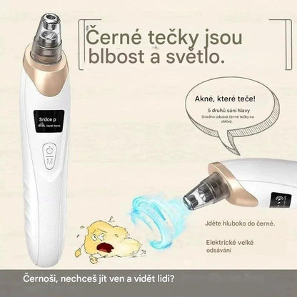 ⏳【Časově omezená nabídka: sleva 49 %】Elektrický čistič pórů s mikrobublinami, odstraňovač akné a černých teček