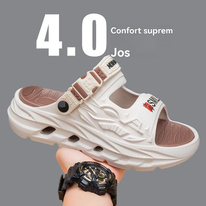 👟[38-45]Sandały plażowe z grubą podeszwą, antypoślizgowe, na lato 2025
