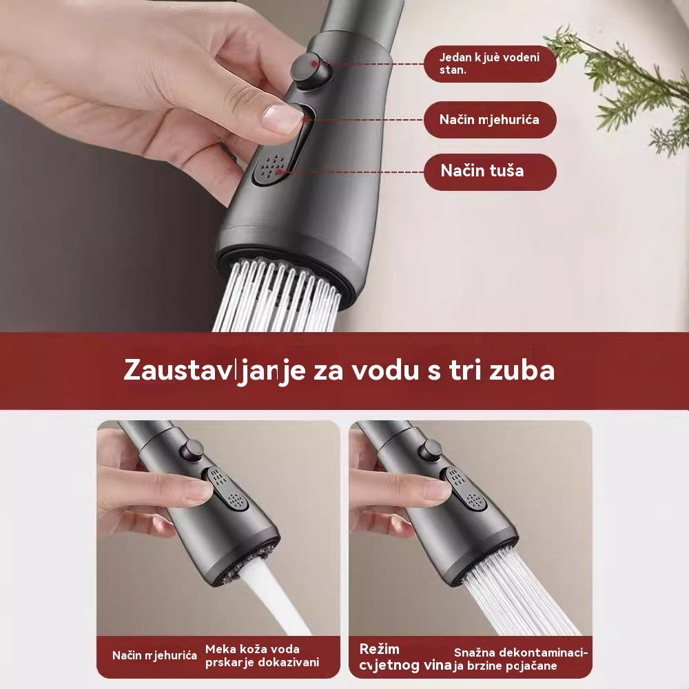🚰【Besplatni filter uložak】🔥Mlaznica filtera za slavinu koja se okreće za 360°
