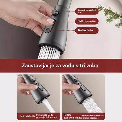 🚰【Besplatni filter uložak】🔥Mlaznica filtera za slavinu koja se okreće za 360°