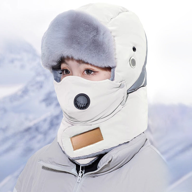 ⛄⛷【50% zniżki】Ochronna czapka z uszami, wiatroszczelna i ciepła 3792846