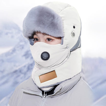 ⛄⛷【50% zniżki】Ochronna czapka z uszami, wiatroszczelna i ciepła 3792846