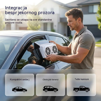50% POPUSTA 🌀 Ventilator za automobil na solarni pogon