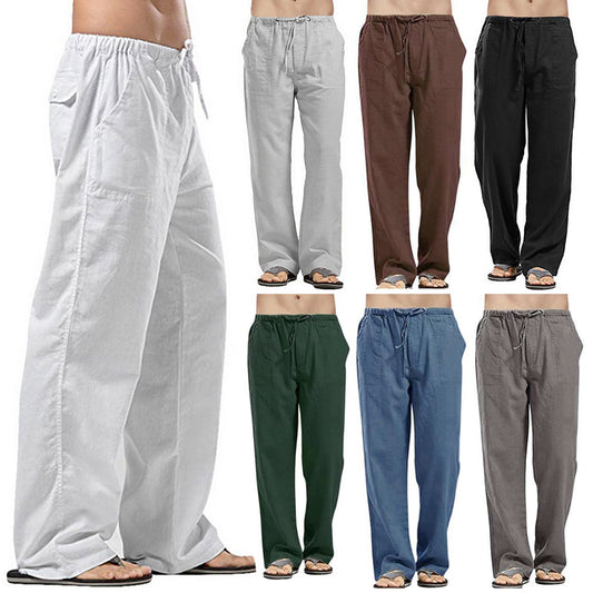 💥👖【Ostatnia promocja dnia】💖【S-5XL】2025 nowe męskie spodnie casualowe, wysokiej jakości bawełniany materiał, miękkie i oddychające