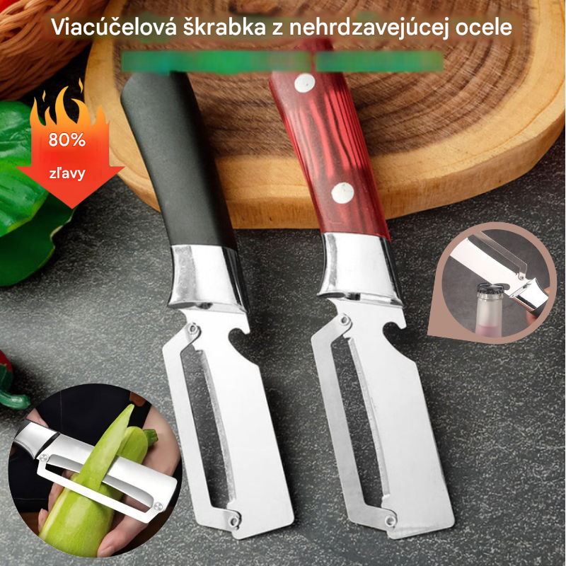 💥Kúpte jeden, druhý dostanete zadarmo💥🔪Viacúčelová škrabka z nehrdzavejúcej ocele🧅