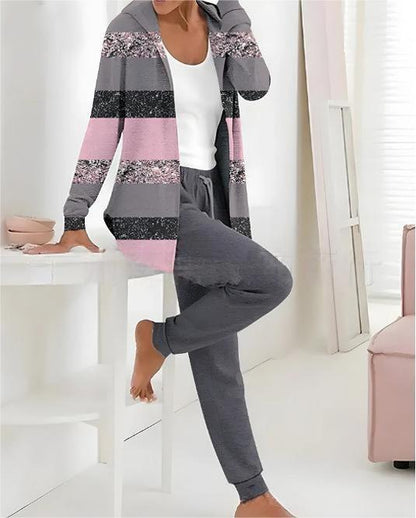 【S-3XL】💃 💖 Nov preprost bombažni komplet za jesen in zimo 2025