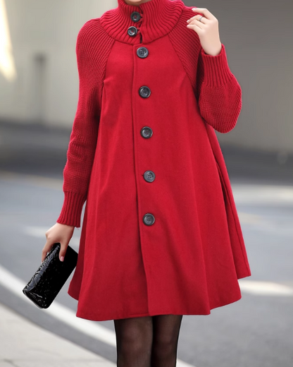 👗[50% отстъпка🔥🔥]【M-5XL】Ново ежедневно вълнено палто със средна дължина