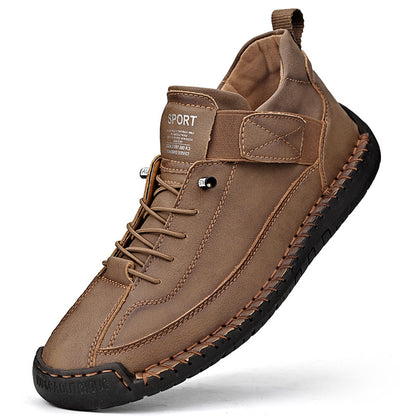 【30% OFF】【38-48】Casual obuwie męskie na co dzień, robocze, outdoorowe, szyte buty-3865760