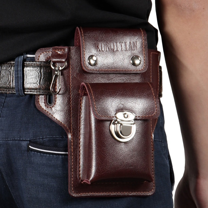 👜 Skórzana torba multifunkcyjna dla mężczyzn