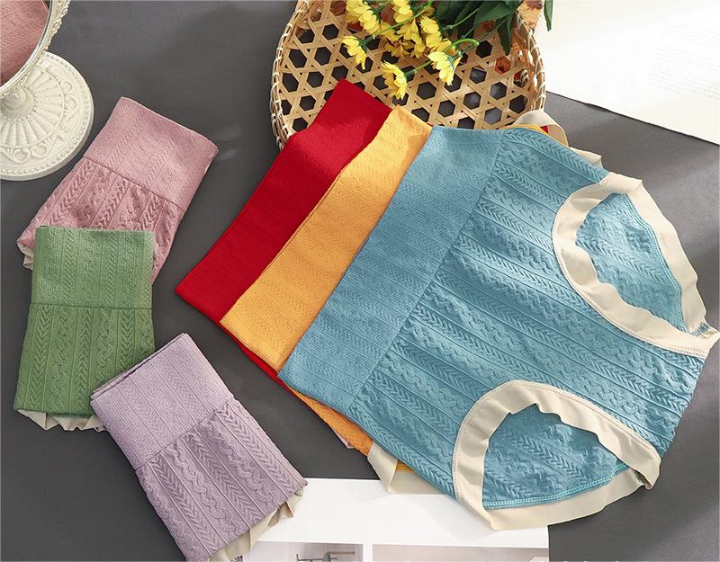 💥【1 zestaw 6 sztuk】  Damskie figi wyszczuplające brzuch z wysokim stanem 3620456