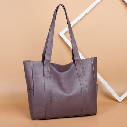 Limitovaná zľava 43 % 👜 Nová módna dámska kabelka z mäkkej kože cez rameno✨ Casual s veľkou kapacitou✨