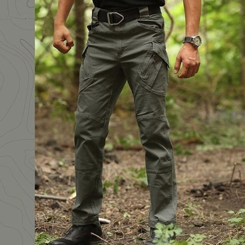 👉 Cargo Spodnie dla mężczyzn Wojskowy  Pants--3726669