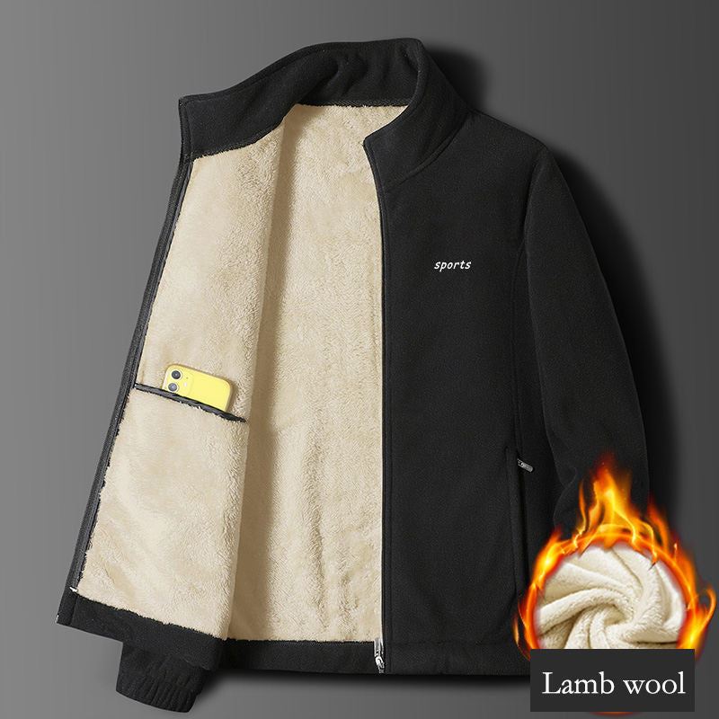 🔥⛄【M-5XL】Nova muška jakna od debele janjeće kože za jesen i zimu, moderna, topla i svestrana
