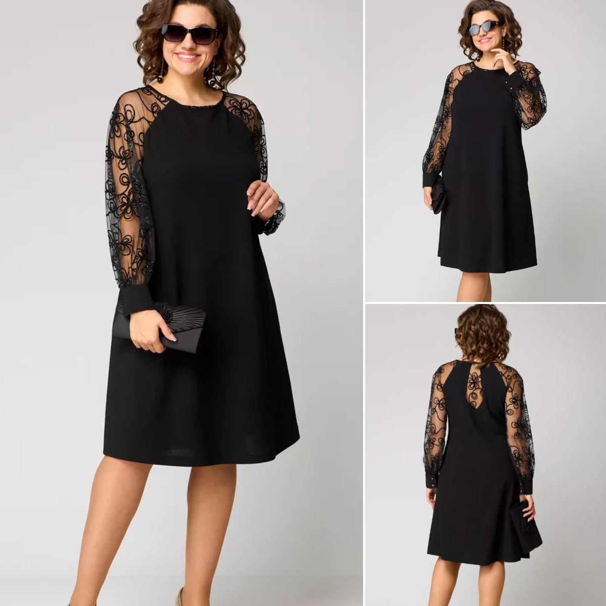 🥰【Nowość w promocyjnej cenie】💖【50% taniej】💖【S-5XL】🍁🍂Wysokiej jakości, elegancka sukienka o unikalnym stylu