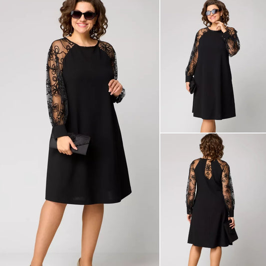 🥰【Nowość w promocyjnej cenie】💖【50% taniej】💖【S-5XL】🍁🍂Wysokiej jakości, elegancka sukienka o unikalnym stylu