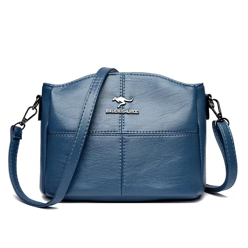 🔥【50% zniżki】👜👜 Nowa, ręcznie robiona, skórzana torba na ramię w stylu vintage