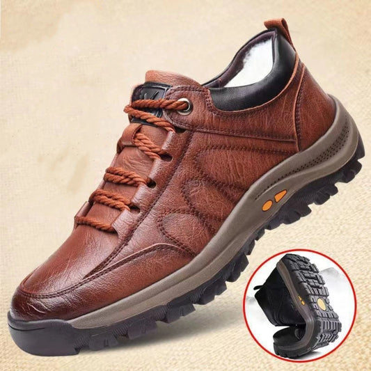 👞【39-48】Nowe modna męska skórzana obuwie - antypoślizgowe, wygodne, uniwersalne3909346