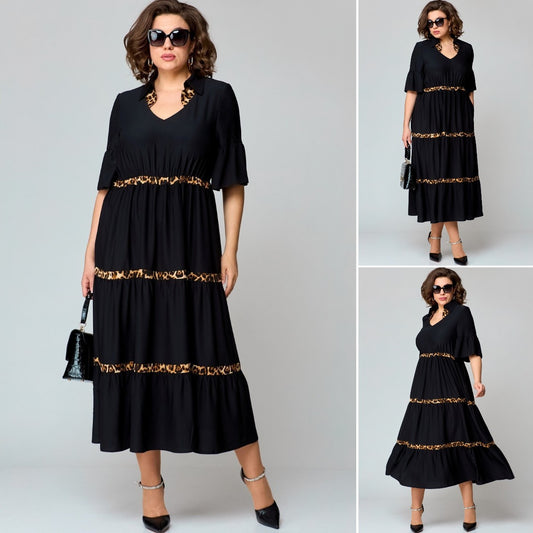 🔥👗【S-5XL】 Letnia sukienka 2024 dla kobiet, swobodna, oddychająca--3689109