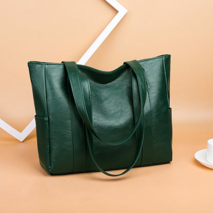 Limitovaná zľava 43 % 👜 Nová módna dámska kabelka z mäkkej kože cez rameno✨ Casual s veľkou kapacitou✨