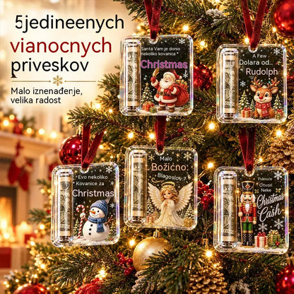 🎄 Božićni ukras za novac ✨ Ukras za božićno drvce koji skriva novčanice – kreativan i iznenađujući blagdanski poklon.