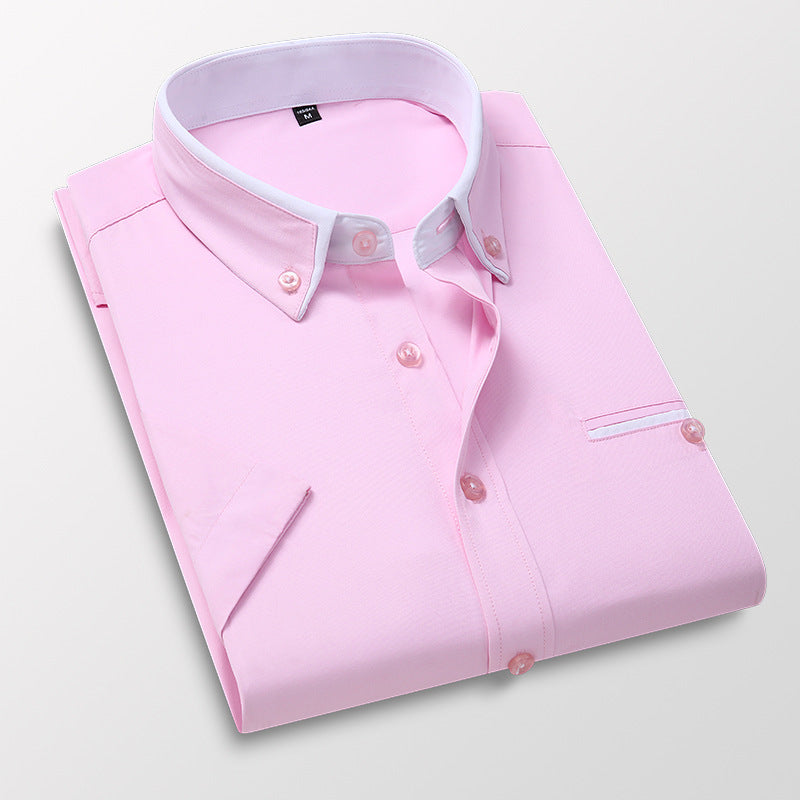 🎉【M-5XL】🔥👔 Letnia nowość, oddychająca męska koszula biznesowa w stylu casual