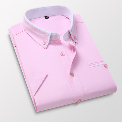 🎉【M-5XL】🔥👔 Letnia nowość, oddychająca męska koszula biznesowa w stylu casual