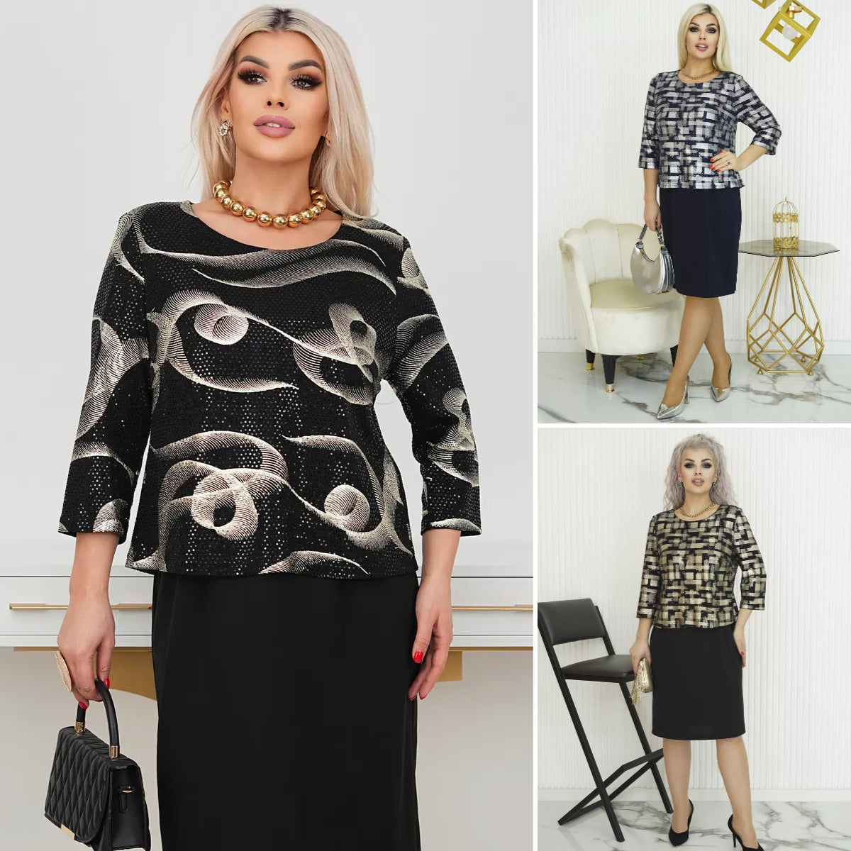 ✨Ograniczona czasowo promocja 👗💖[S-5XL] 2025 modna nowa elegancka sukienka damska, podkreślająca modny temperament