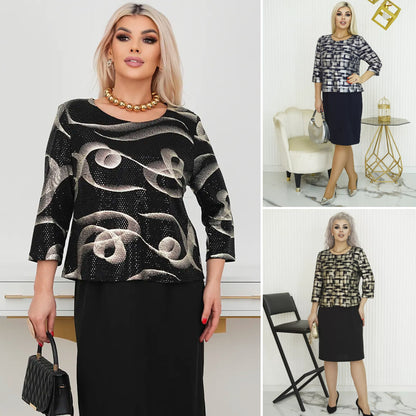 ✨Ograniczona czasowo promocja 👗💖[S-5XL] 2025 modna nowa elegancka sukienka damska, podkreślająca modny temperament