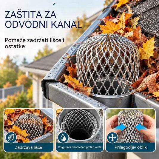 🍂💧 Rešetke za odvode i žljebove | Zaštitne rešetke za odvodne cijevi i sustave odvodnje