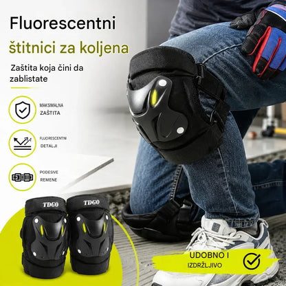 ✨👍 Fluorescentna zaštitna ortoza za koljeno prikladna za sva godišnja doba