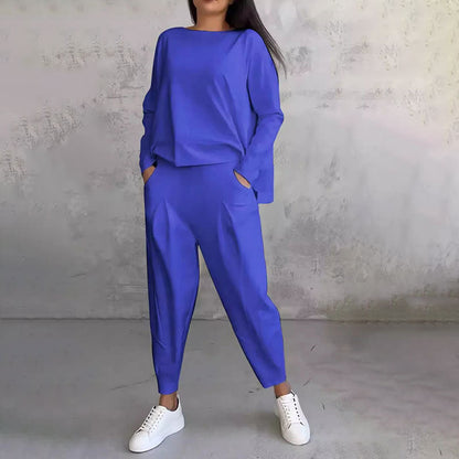 💥 Ograniczona oferta, 49% zniżki 💖 Nowa kolekcja jesień/zima 2024 - komplet z długim rękawem i długimi spodniami - miękki i ciepły.3808914