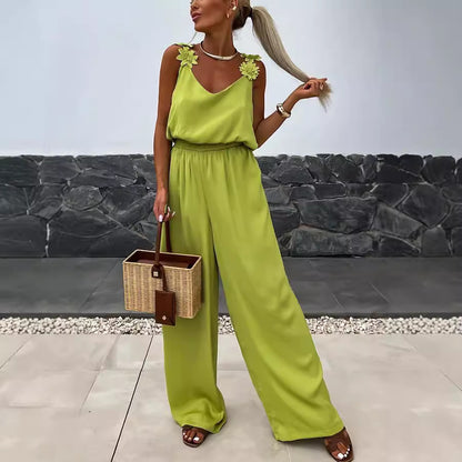 💥👚👖【50% zniżki】🌹💖【S-XL】2025 nowy kombinezon bez rękawów, INS casual style, luźny damski kombinezon!