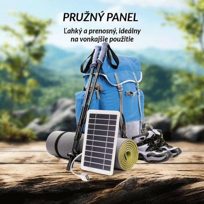 🌞Jarná akcia: 50% zľavy!🔋Ultralahký solárny panel (2W 5V) – prenosná USB nabíjačka na turistiku a kemping – pružný a odolný voči poveternostným vplyvom