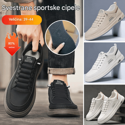 【39-44】Svestrane, elegantne i prozračne muške ležerne tenisice - moderne, neklizajuće cipele u stilu skateboardinga.
