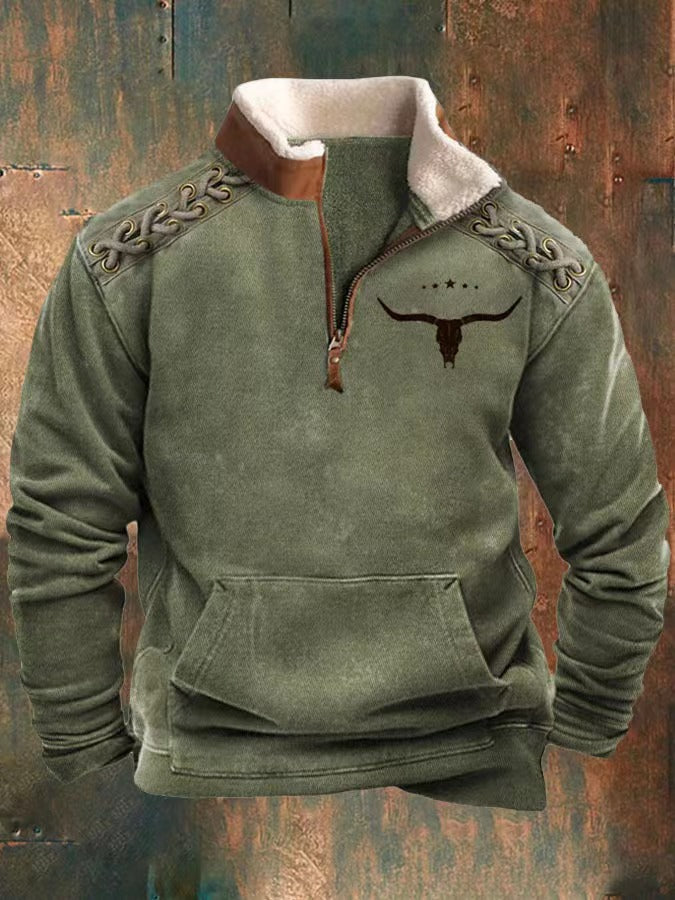 👕【35% POPUSTA】【S-4XL】2025 Jesensko-zimski muški moderan topao džemper s dugim rukavima i 3D printom